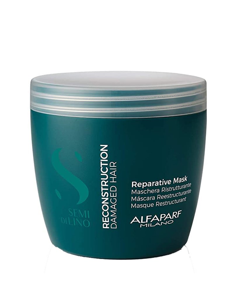 ALFAPARF MASK SEMI DI LINO RECONSTRUCTION REPARATIVE X 500 ML.